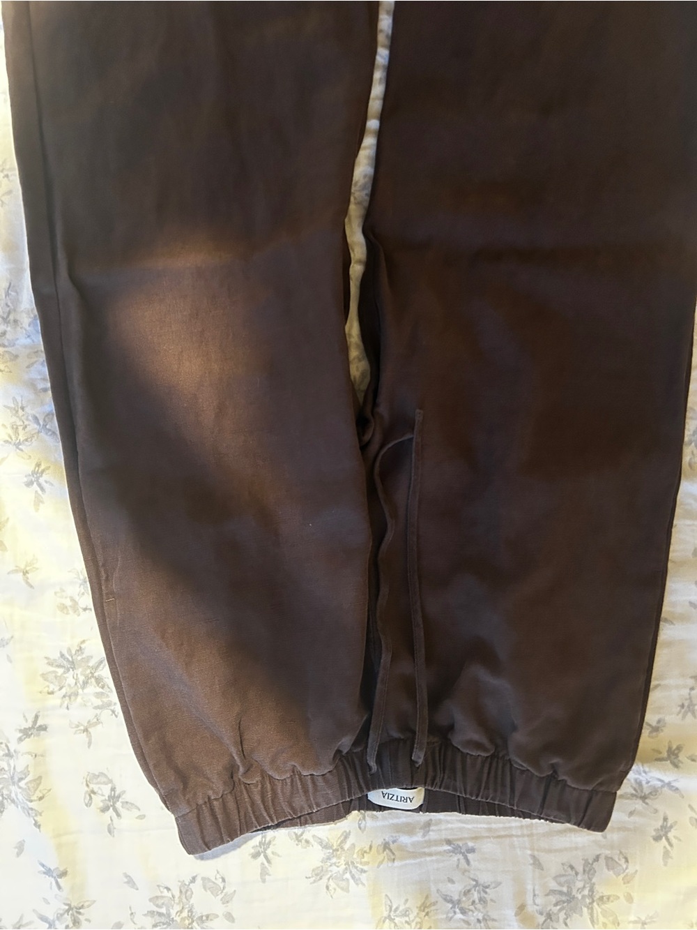 Aritzia Wide-Leg Pull-On Pants - Brown - Picture 6 of 7
